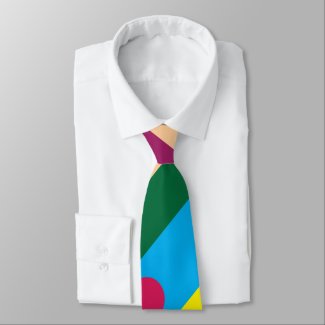 Colorful Diagonal Stripes Modern