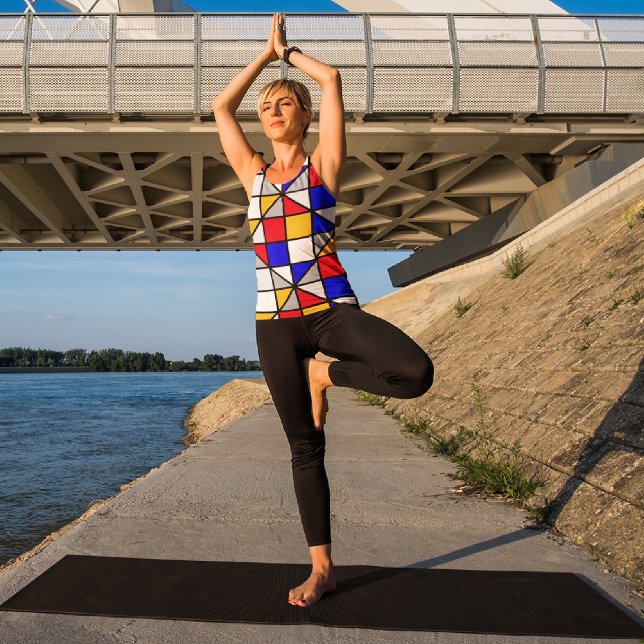 Colorful diagonal tank top (Creator Uploaded)