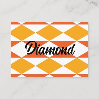 Colorful Diamond Modern Geometric Stripes Pattern