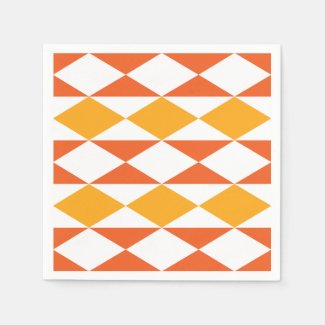 Colorful Diamond Modern Geometric Stripes Pattern 