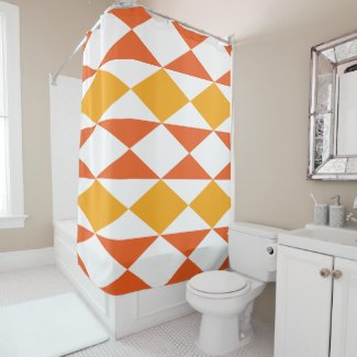 Colorful Diamond Modern Geometric Stripes Pattern 
