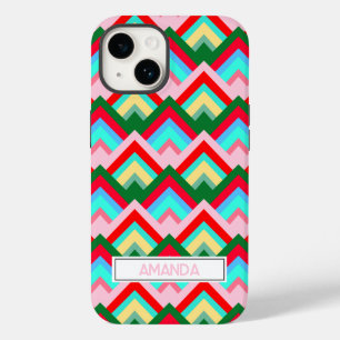 Colorful Diamond Mountain Peak Personalized Case-Mate iPhone 14 Case