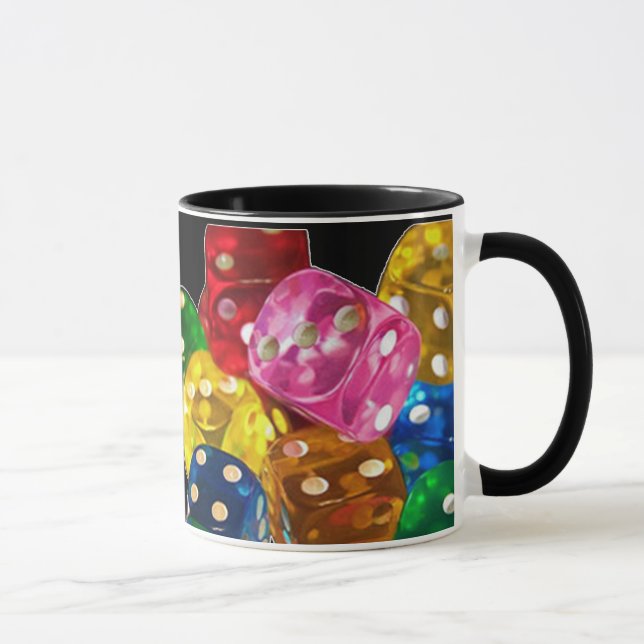 Colorful Dice Mug (Right)