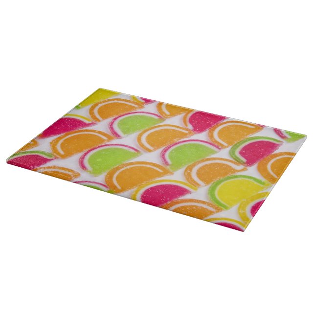 Colorful Different Jelly Candy Cutting Board (Corner)
