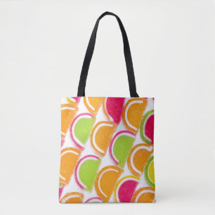Colorful Different Jelly Candy Tote Bag