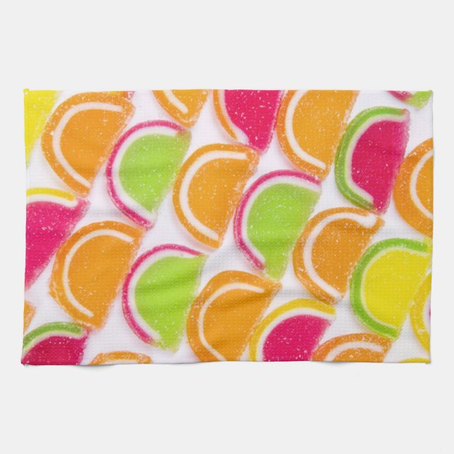 Colorful Different Jelly Candy Towel (Horizontal)