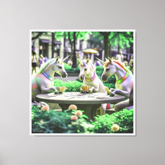 Colorful Digital 3D Canvas Art – Perfect Wall Déco