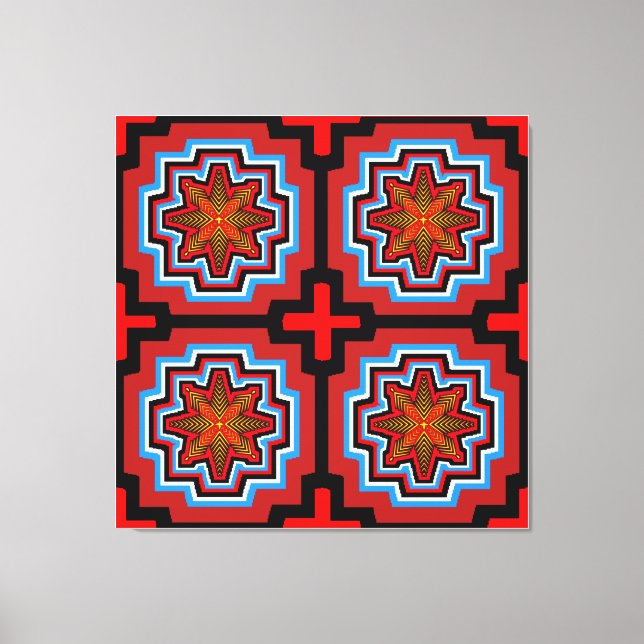 Colorful Digital 3D Canvas Art – Perfect Wall Déco (Front)