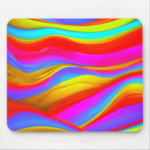 Colorful Digital Art Mouse Pad – Perfect Size for