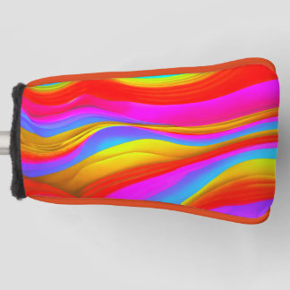 Colorful Digital Art Putter Cover – Perfect Fit &