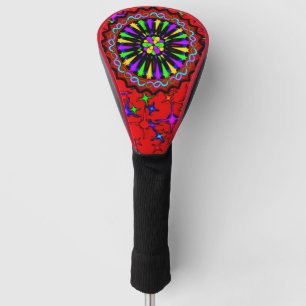 Colorful Digital Design Driver Cover – Perfect Siz