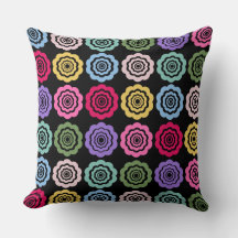 Colorful Digital Flower Pattern