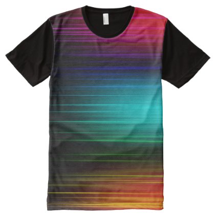 Colorful digital pattern All-Over-Print shirt