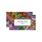 Colorful Digital Pour Painting Cells Fluid Art