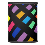 Colorful Digital Rainbow Lamp Shade (Left)