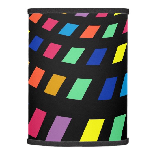 Colorful Digital Rainbow Lamp Shade (Right)