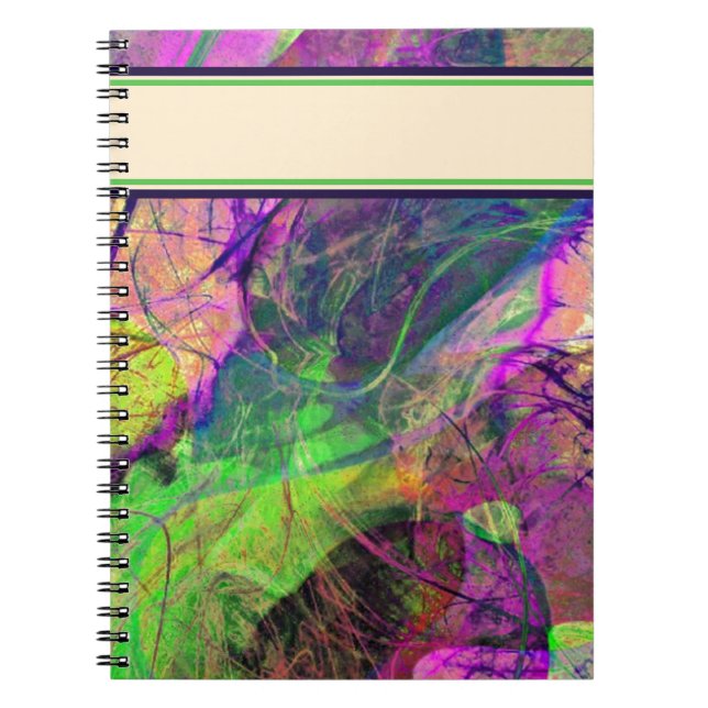 Colorful dimensions notebook (Front)