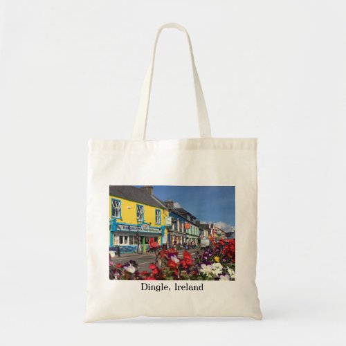 Colorful Dingle Ireland Tote Bag