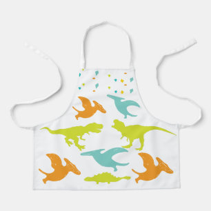 Colorful Dino Apron