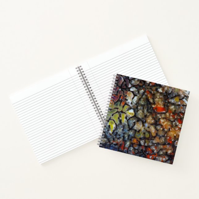 Colorful Dinosaur Bone Notebook (Inside)