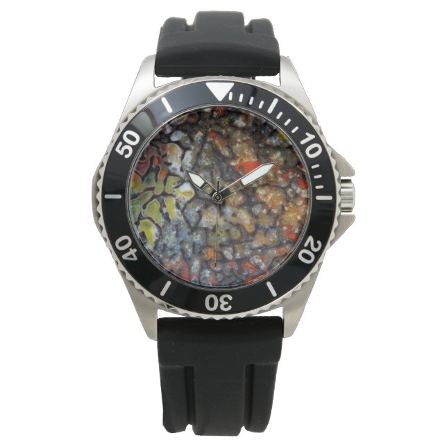 Colorful Dinosaur Bone Watch (Front)