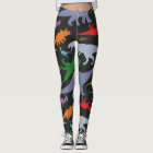 Colorful Dinosaur Pattern (Dark)