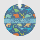 Colorful Dinosaur Pattern to Personalize