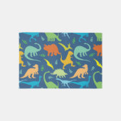 Colorful Dinosaur Rug (Front)
