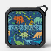 Colorful Dinosaur to Personalize Bluetooth Speaker (Front)