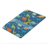 Colorful Dinosaurs Design to Personalize iPad Pro Cover (Side)