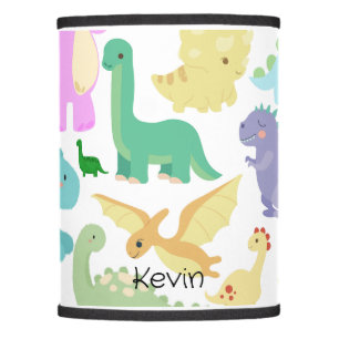 Colorful Dinosaurs Pattern Lamp Shade