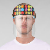 Colorful Dinosaurs Personalized Face Shield (Insitu)