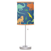 Colorful Dinosaurs Table Lamp (Left)