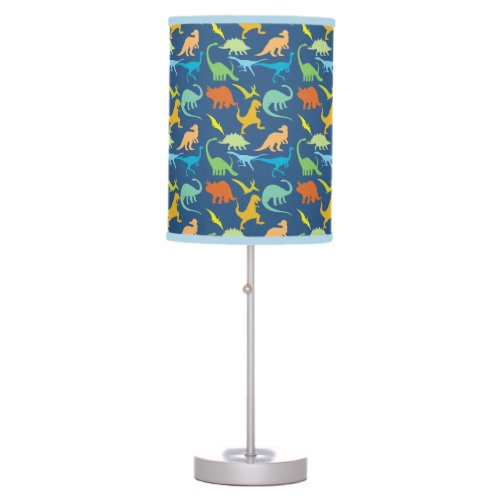 Colorful Dinosaurs Table Lamp