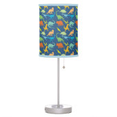 Colorful Dinosaurs Table Lamp (Left)