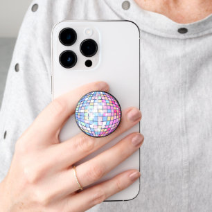 Colorful Disco Ball PopSocket
