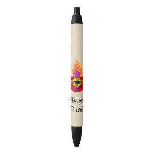 Colorful Diwali Lamp Diya Pen