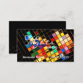 Colorful DJ Business Card (Front/Back)