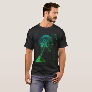 Colorful DJ, Xray Skull Headphones, T-Shirt