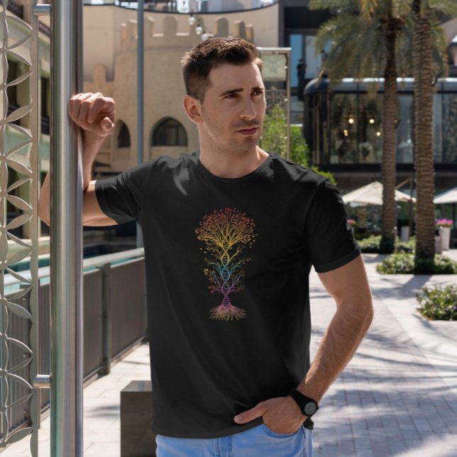Colorful Dna Tree T-Shirt (Creator Uploaded)
