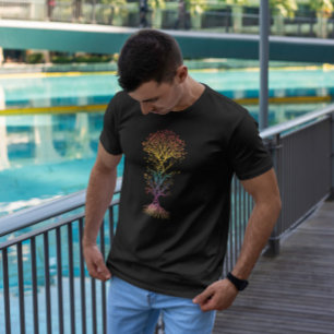 Colorful Dna Tree T-Shirt