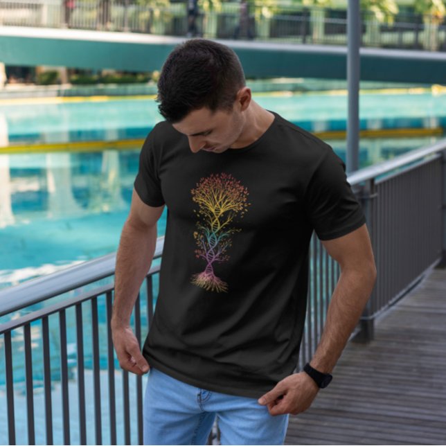 Colorful Dna Tree T-Shirt (Creator Uploaded)