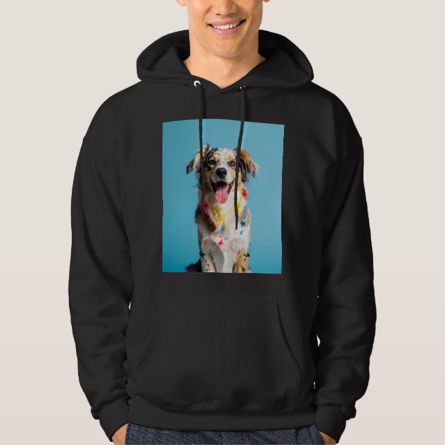 Colorful Dog Hoodie (Front)