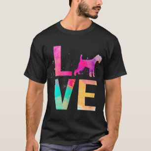 Colorful Dog Mom Gifts Soft Coated Wheaten Terrier T-Shirt