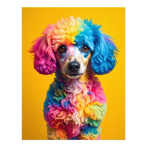 Colorful Dog Photo Print