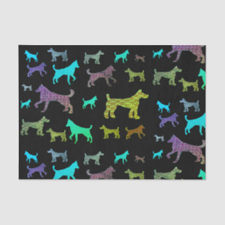Colorful Dogs Tissue Paper