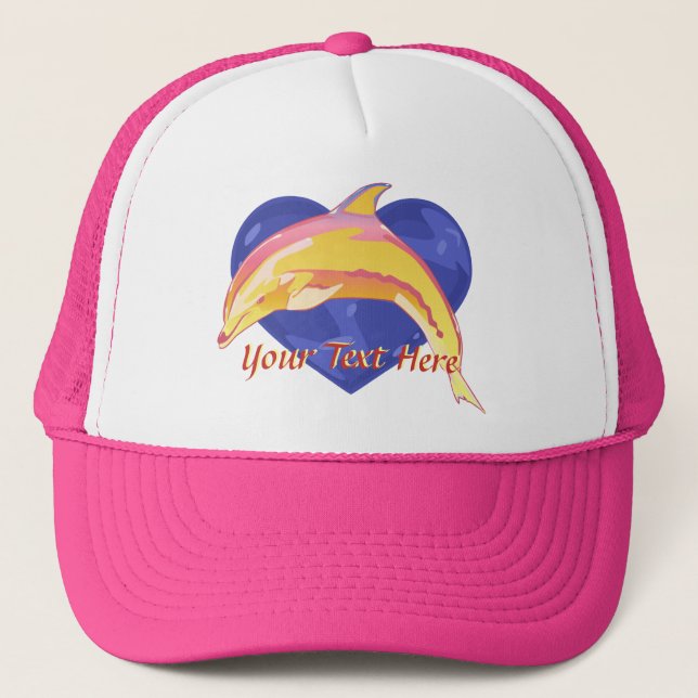 Colorful Dolphin Hat (Front)