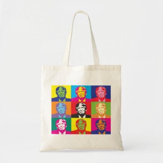 Colorful Donald Trump Tote Bag
