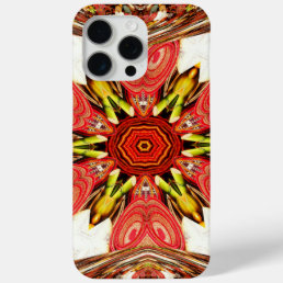 Colorful doodle flora  heart seamless star.jpg iPhone 15 pro max case
