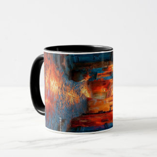 Colorful Doodle Pattern Coffee Mug | Cute Cartoon